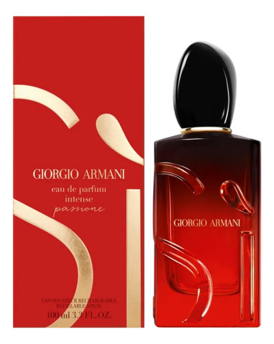 Armani Si Passione Edp Intense 100 ml Refilavel