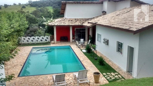 Chácara Com 3 Dormitórios À Venda, 1000 M² Por R$ 850.000,00 - Condomínio Village Morro Alto - Itupeva/sp - Ch0001