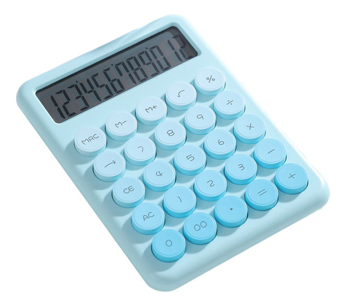 Calculadora Con 12 Dígitos, Bonito Degradado, Para Grandes