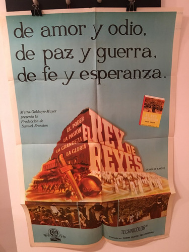 Afiche De Cine Original - Rey De Reyes