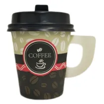 Comprar Vaso Parafinado Para Cafe Y Bebidas Calientes Con Tapa 50und