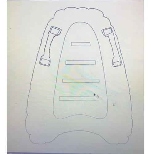Tabla Inflable De Surf Con Asas,