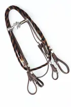 Comprar R23 Jogo Cabeçada Couro + Redéas Lã  C\u002F Argolas Inox