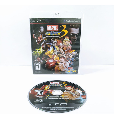 Marvel Vs Capcom 3 Playstation 3 Ps3 Jogo Original