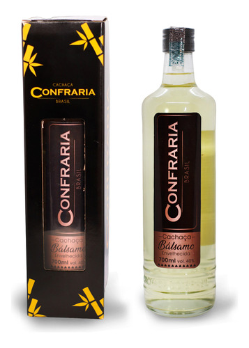 Cachaça Confraria Brasil Bálsamo 700ml Tamanho UNICA-U