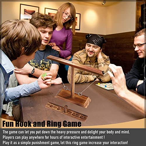 Juego De Gancho Y Anillo Escalera De Tiro Al Blanco, Ju...