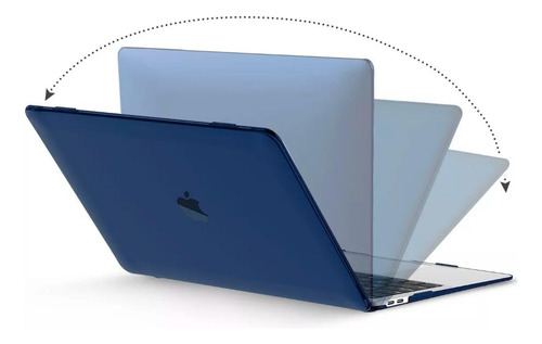 Funda Protector Carcasa Para Macbook Air 13 M3 A3113 M2a2681 Azul M2 A2681/m3 A3113