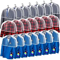 Comprar 50 Fundas De Hombro Para Ropa A Granel, Funda Antipolvo Para