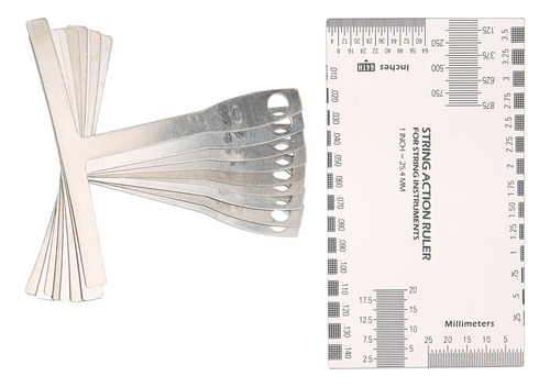 Set De Medición De Tono De Cuerda Para Guitarra Y Bajo Radia