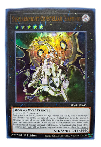 Yugi-oh! Stellarknight Constellar Diamond Blmr-en082 Ultra