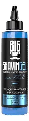 Shaving Gel De Barbear Antibacteriano Hidratante Big Barber