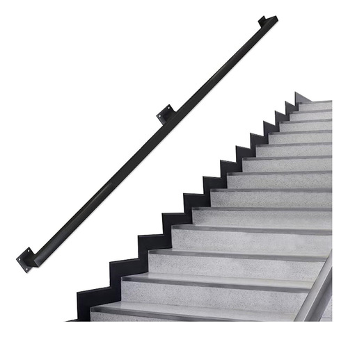 Barandilla Moderna Para Escalera Barra Agarre Cuadrada Metal