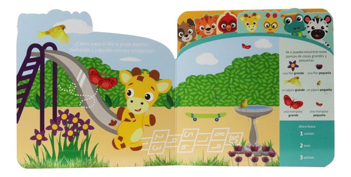 Libro Busca Y Encuentra Con Tapitas Para Niños Baby Einstein Tapa Dura