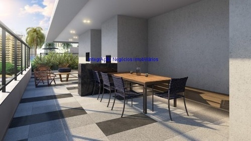Imagem 4 de 10 de Apartamento Studio 23m², 01 Dormitório E 01 Banheiro. Condomínio Com Segurança 24hrs, Piscina, Salão De Festa, Academia, Brinquedoteca - 21082700 - 70019138