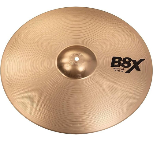 Platillos Sabian B8x Serie 41806x Crash 18 Pulgada Original