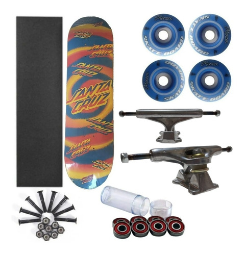 Skate Completo Pro  Santa Cruz Powerlyte Hypno Dot 825