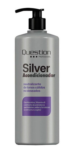 Acondicionador Question Silver 960 Ml