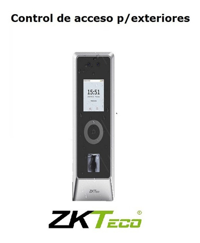 Imagen 4 de 9 de Control De Acceso P/exteriores Proma Zkteco