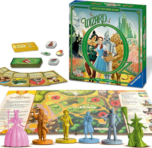  Wizard Of Oz Adventure Game En Inglés Minis P A Mano Evio G