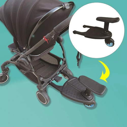 Pedal Auxiliar Para Cochecito De Bebé Con Asiento