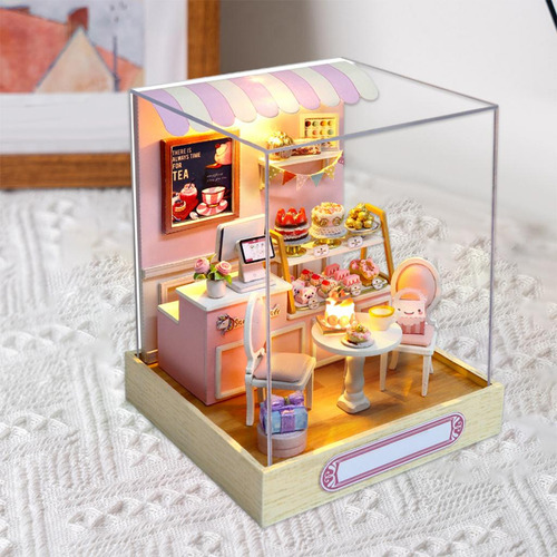 Casa De Muñecas De 2 Piezas Con Juegos De Muebles Casa De