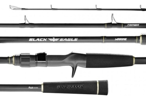 Caña Black Eagle Rotat. Marine Carbono Tubular 2.44m 20/50