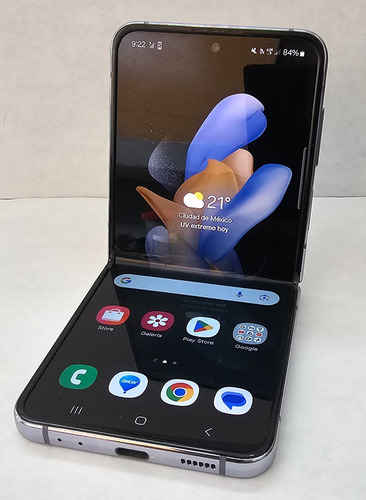 Samsung Galaxy Z Flip4 5g 5g Dual Sim 128 Gb Azul 8 Gb Ram (Usado)