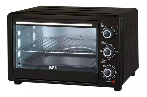 Horno Electrico 30 L Bgh Bhe30m19 Conveccion 1500w 4 Velas