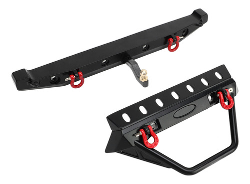 Juego De Parachoques Rc Crawler Black, Soporte Para Cabresta