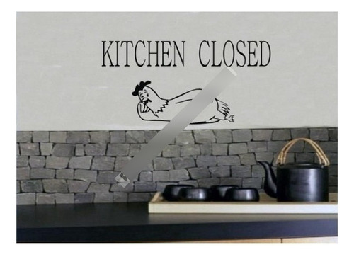 Vinilo Decorativo Kitchen Closed 