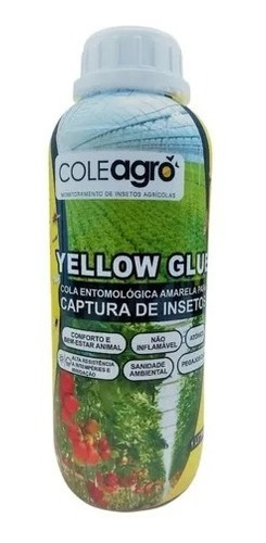 Yellowglue 1l  Cola Entomológica Amarela Captura Insetos