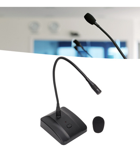 Microfone Pescoço De Ganso Com Fio Ajustável De 360° Com