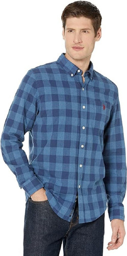 Camisa Cuadros U.s. Polo Assn Hombre Tallas Grandes 11a3940c