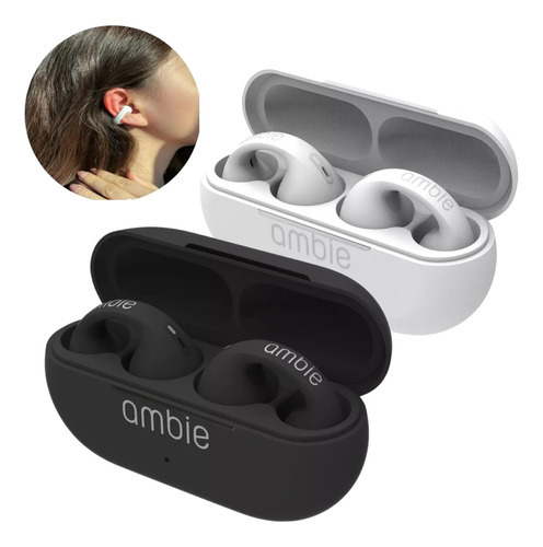 Fone De Ouvido Sem Fio Bluetooth Ambie Para Celular LG      Cor Preto Ou Branco Cor Da Luz 1bluetooth