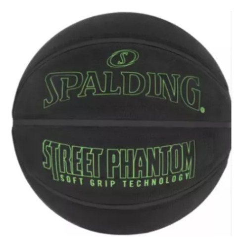 Pelota Basquet 7 Street Phantom Spalding Spalblack Cuo S Int