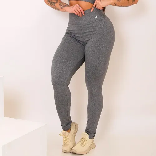 Calça Legging Fitness Zero Transparência Cintura Alta Koenig