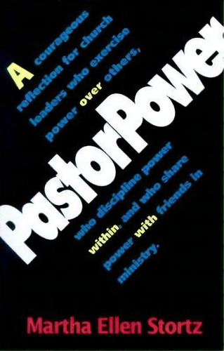 Pastorpower, De Martha Ellen Stortz. Editorial Abingdon Press, Tapa Blanda En Inglés