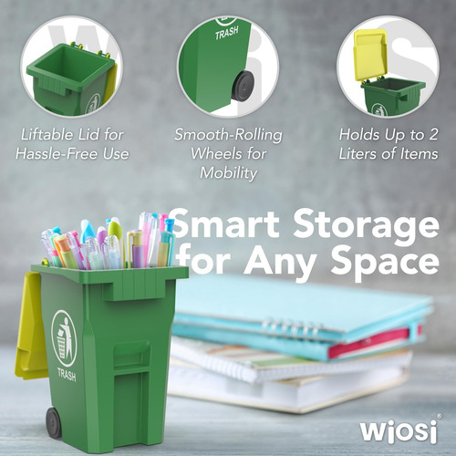 Wiosi Mini Bash Bound Pen Para Escritorio, Paquete De 2, Y |