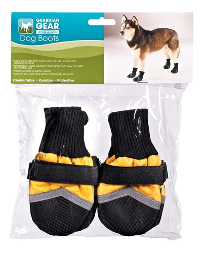 Guardian Gear Oxford Botas Para Perros Xl Amarillo