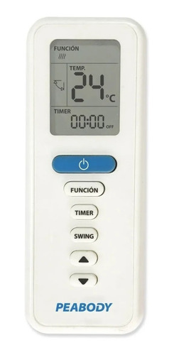 Imagen 9 de 10 de Calefactor Split Peabody Pe-cv20 C/remoto Digital Touch