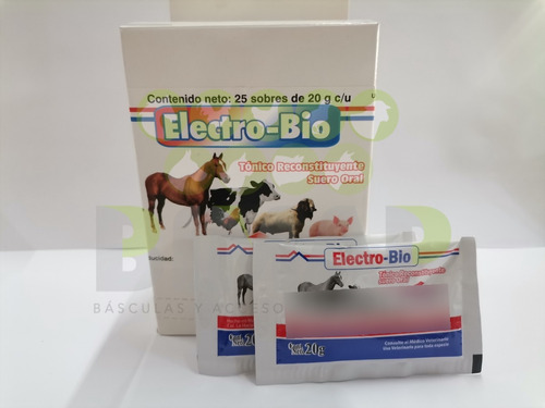 25 Electro-bio Aves Caballos Cerdos Perros Borregos Etc