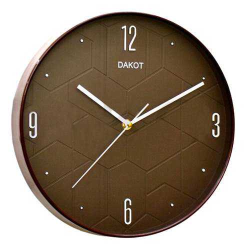 Reloj Pared Dakot Redondo 29,5 Cm Varios Colores Newmar