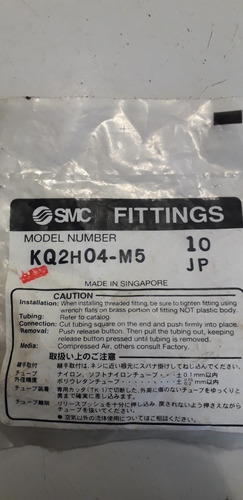 Conector Neumático Rapido Kq2h04-m5