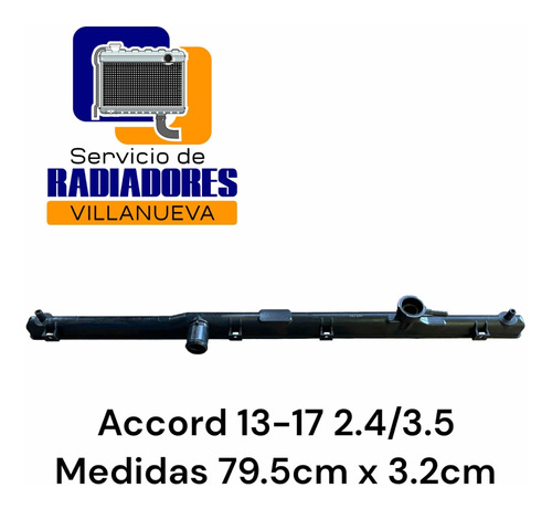 Tanque De Plástico Para Radiador De Honda Accord 13-17