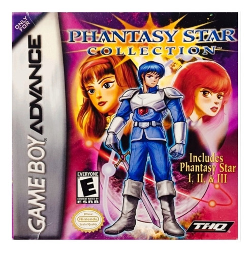 Phantasy Star Collection Game Boy Advance Completo 