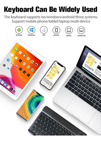 Funda Con Teclado Y Ratón Para Matepad T 10s 10.1
