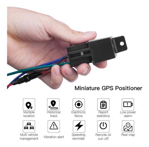 Localizador De Corte De Combustible Oculto Mini Gps Tracker