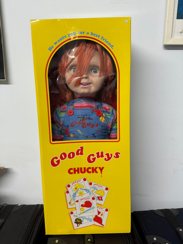 Boneco Chucky Good Guys Spirit Halloween 1:1 Tamanho Real