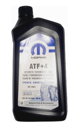 Aceite Cajas Atomotica Atf+4 Mopar Grand Cherokee Wk 4g Kk