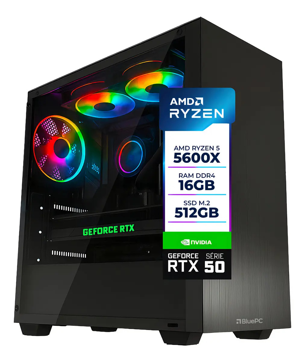Pc Gamer Ryzen 5 5600x | Mercado Livre